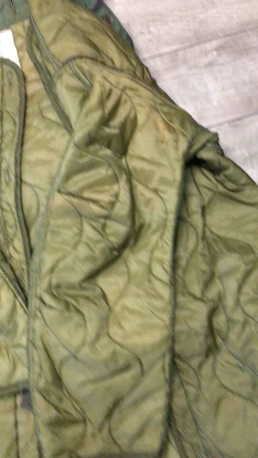 alpha-industries camo cold weather military vintage jacket