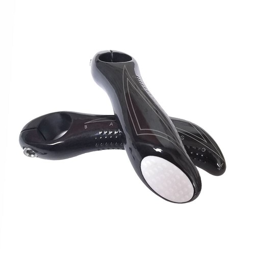 1 par de extremos de mango de bicicleta de carbono para bicicleta de montaña extremos de 22,2 mm pieza de bicicleta de montaña - Imagen 8 de 24