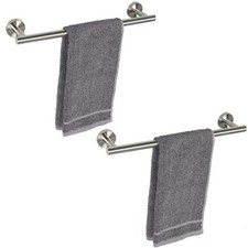 Bath Towel Bar - 2 Pack Thicken SUS304 Stainless Steel Towel Rack for Bathroo...