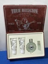 True Religion Fragrance For Women 4 Pc Set Shower Gel Perfume Body Lotion
