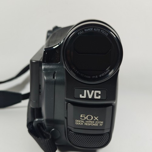 JVC GR-AX201 VHSC Tape Camcorder 50x Zoom Video Camera, Charger, Bag, Manual - Picture 7 of 13