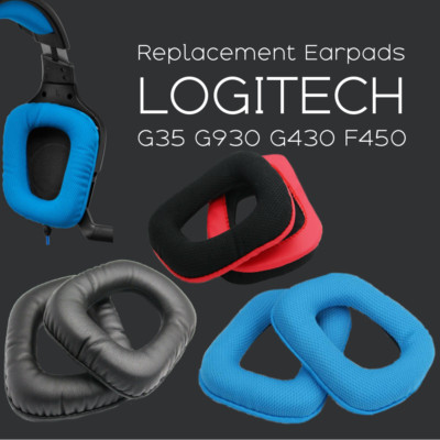 Replacement Earpads for Logitech G230 G430 G930 G35 F450 G433 Headsets