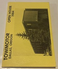 Vintage 1984 Towmotor (Caterpillar Tractor) Open House Booklet, Dallas, Oregon