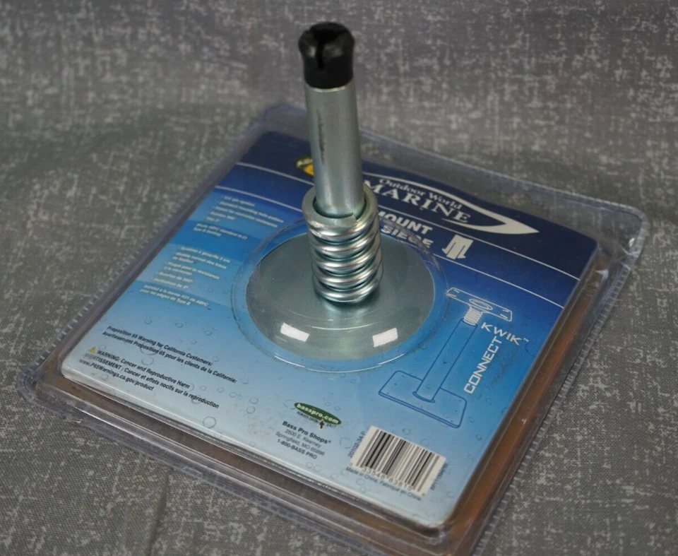 Bass Pro Shop Soporte de Asiento Conexión Rápida Sistema de Pines de 3/4" Gira 360 e Inclina 3" Foto 2 de 3