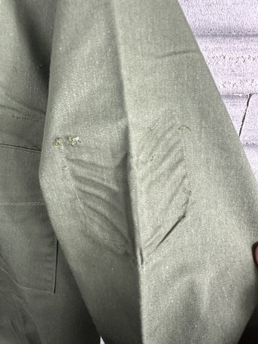 Vintage Military Utility Shirt Durable Press OG 507 Size Large - Bild 3 von 5