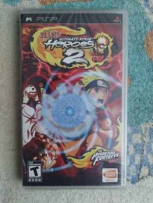 Naruto Ultimate Ninja Heroes 2 - PlayStation Portable (Psp) Sealed Read