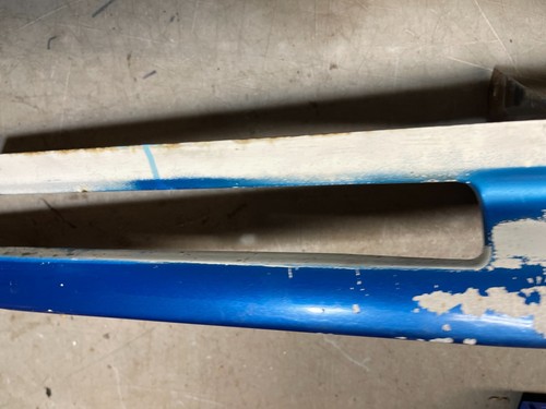 1968 CORONET FRONT LOWER BUMPER FILLER BRACE 68 ONLY SUPER BEE R/T 500 440 VERT - Picture 9 of 17