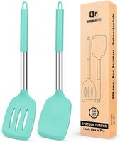 Silikon Pfannenwender Set, Antihaft, Bpa-Frei, GrüN