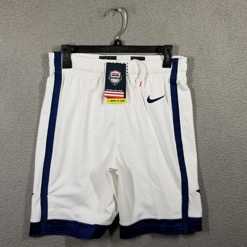 Nike USA 2021 Tokyo Olympics Authentic Basketball Shorts CT6627-100 Sz 30 Fit