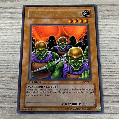 Yu-Gi-Oh! Goblin Attack Force PSV-094 1996 TCG Kartenspiel Yugioh