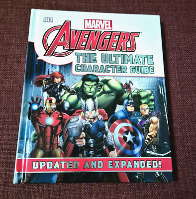 Marvel The Avengers The Ultimate Character Guide By Alan Cowsill, like new 