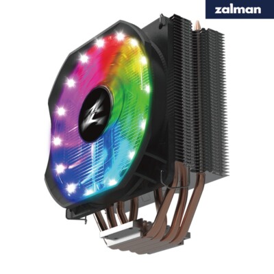 Cpu Cooler/ ZALMAN CNPS9X OPTIMA RGB Ultra Quiet 120mm PWM Fan / Heat sinks