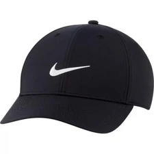 Nike Men's Hat Adjustable Cotton Athletic Training L91 Swoosh Logo Ball Cap