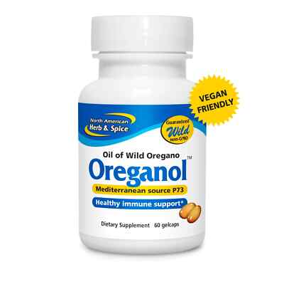 OREGANOL Oil P73 60 Softgels, Super Strength By North American Herb 60 softgels.