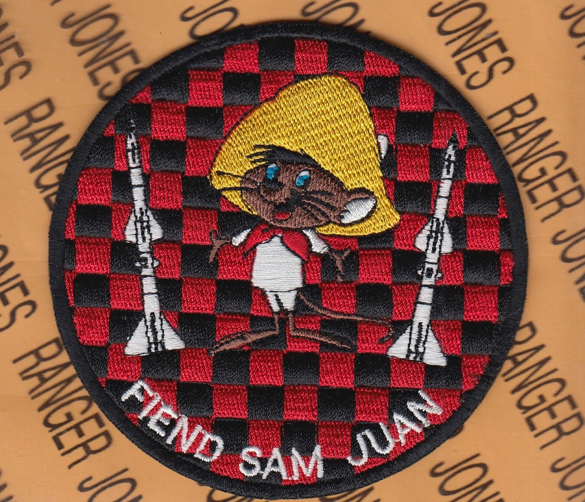 USAF Air Force 36th Fighter Sq FS Fiend Sam Juan patch c/e