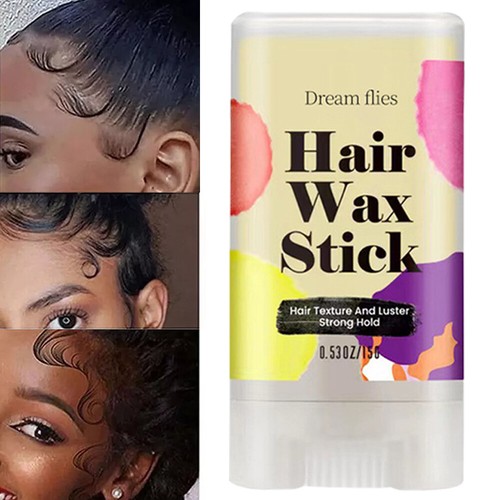 Hair Wax Stick, Wax Stick for Hair, Non-greasy Styling Edge Control Pomade Stick - Picture 12 of 15