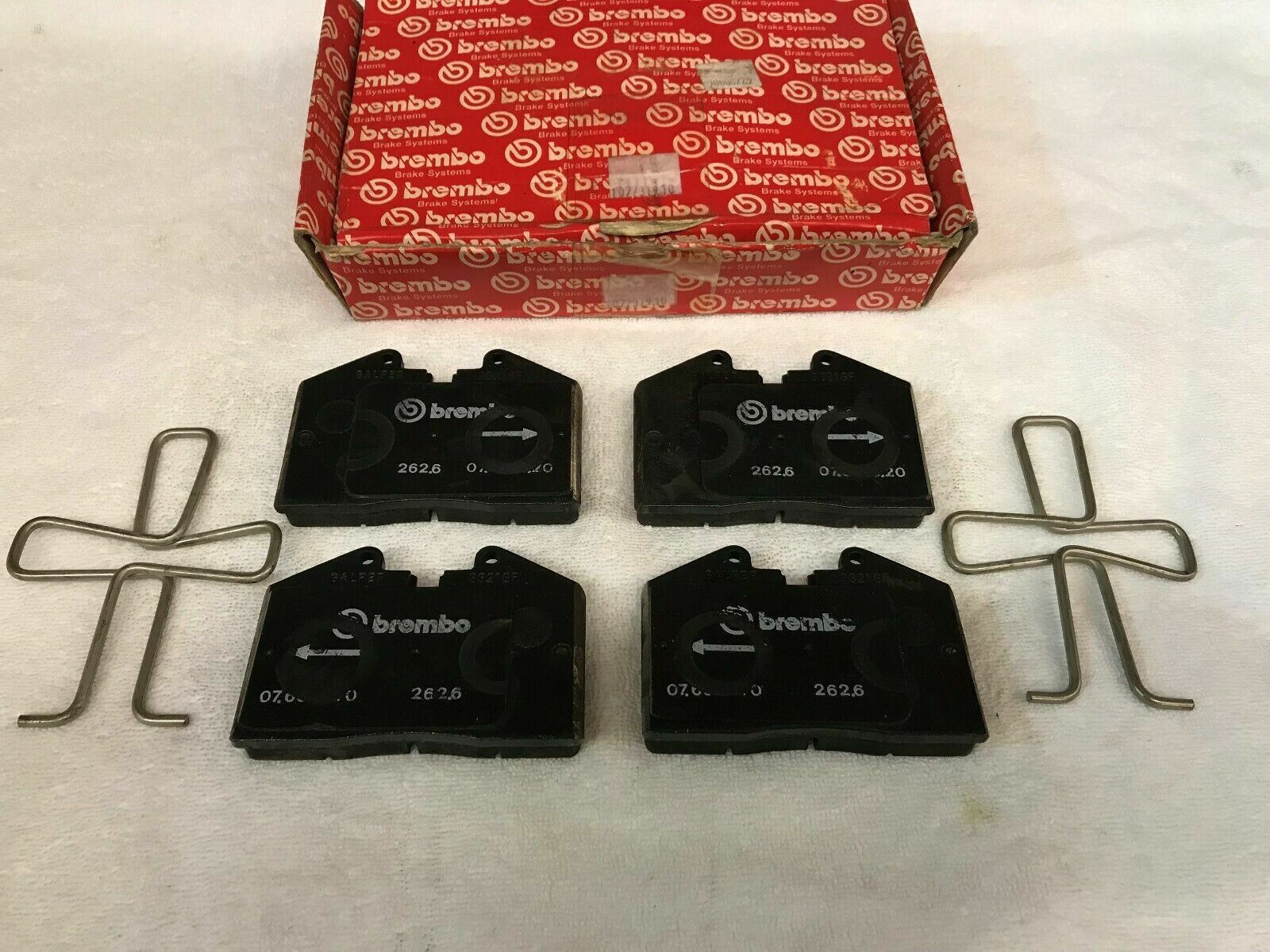 FERRARI 456 M GT REAR BRAKE PAD SET BRAKE PADS BREMBO CALIPER OEM 070000925