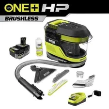 Ryobi 18V Cordless SwiftClean Mid Size Spot Cleaner With 4.0Ah Battery & Charger