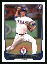 Tanner Scheppers 2012 Bowman Draft Picks & Prospects #13 BASEBALL Card