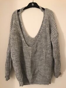 Pull Femme Gris Taille Unique