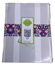 SCENTSY FALL FOLIAGE LEAVES MINI WALL WAX WARMER METALLIC GOLD LEAVES