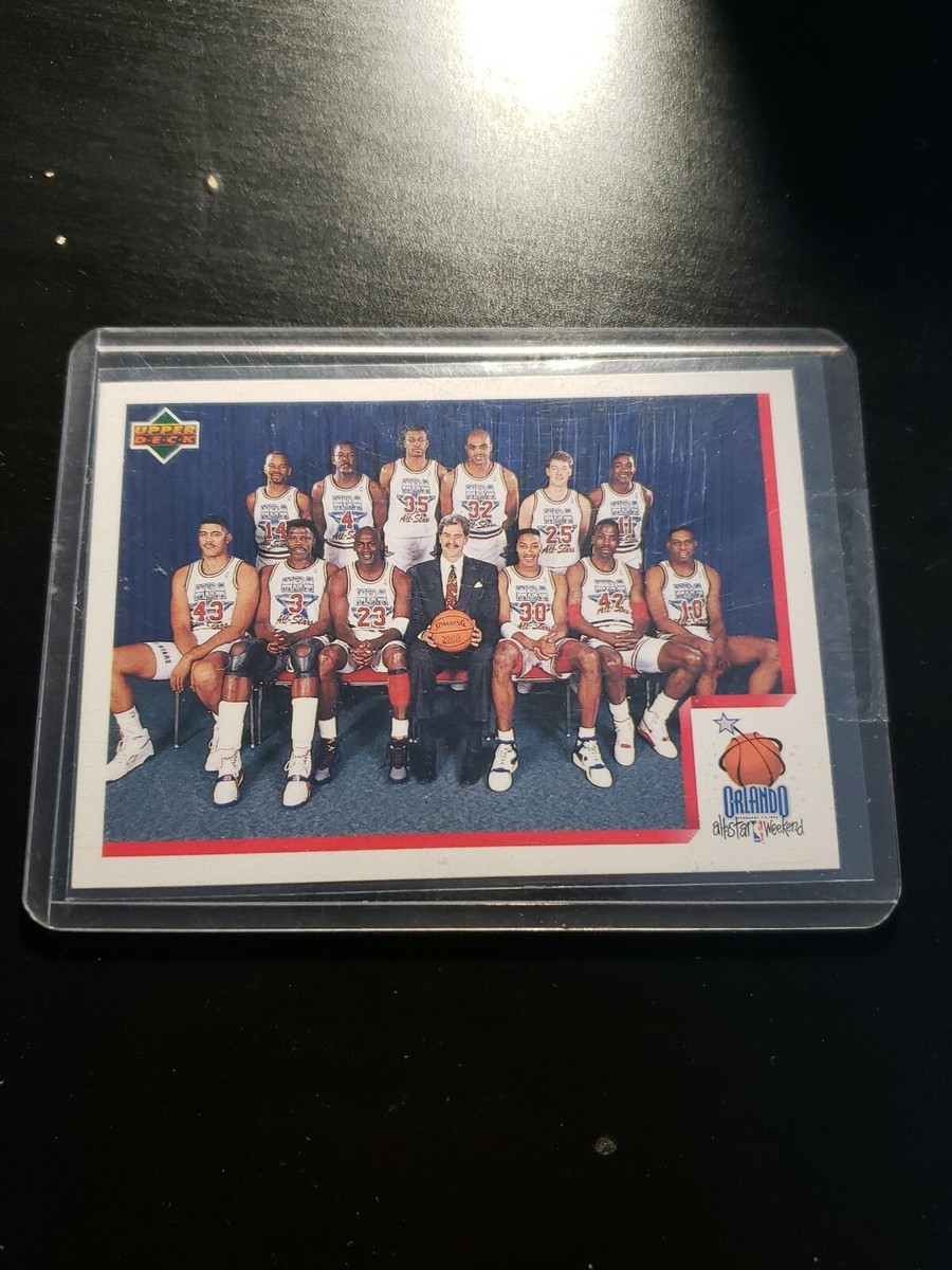 NBA East All-Star Checklist 1992 Upper Deck Basketball Card #1 | eBay