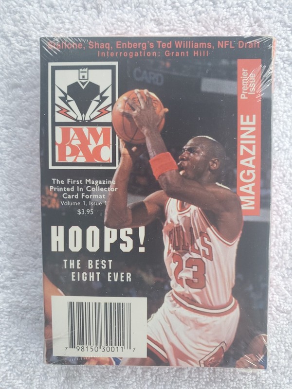 JAM PAC 1995 Hoops! Magazine Premier Edition Issue 1  Michael Jordan New Sealed