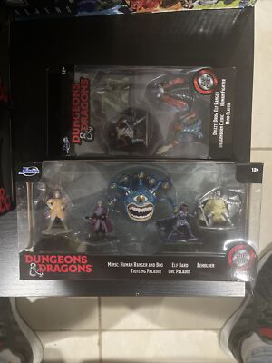 Dungeons & Dragons Die Cast Figures New Lot Of Two Toys Jada