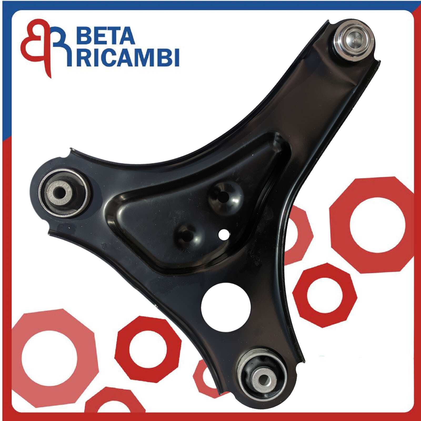 Selezionata da BT RICAMBI - Braccio Trapezio Oscillante per Smart Forfour Fortwo 453 Twingo Iii Anteriore Dx - Miniatura 2