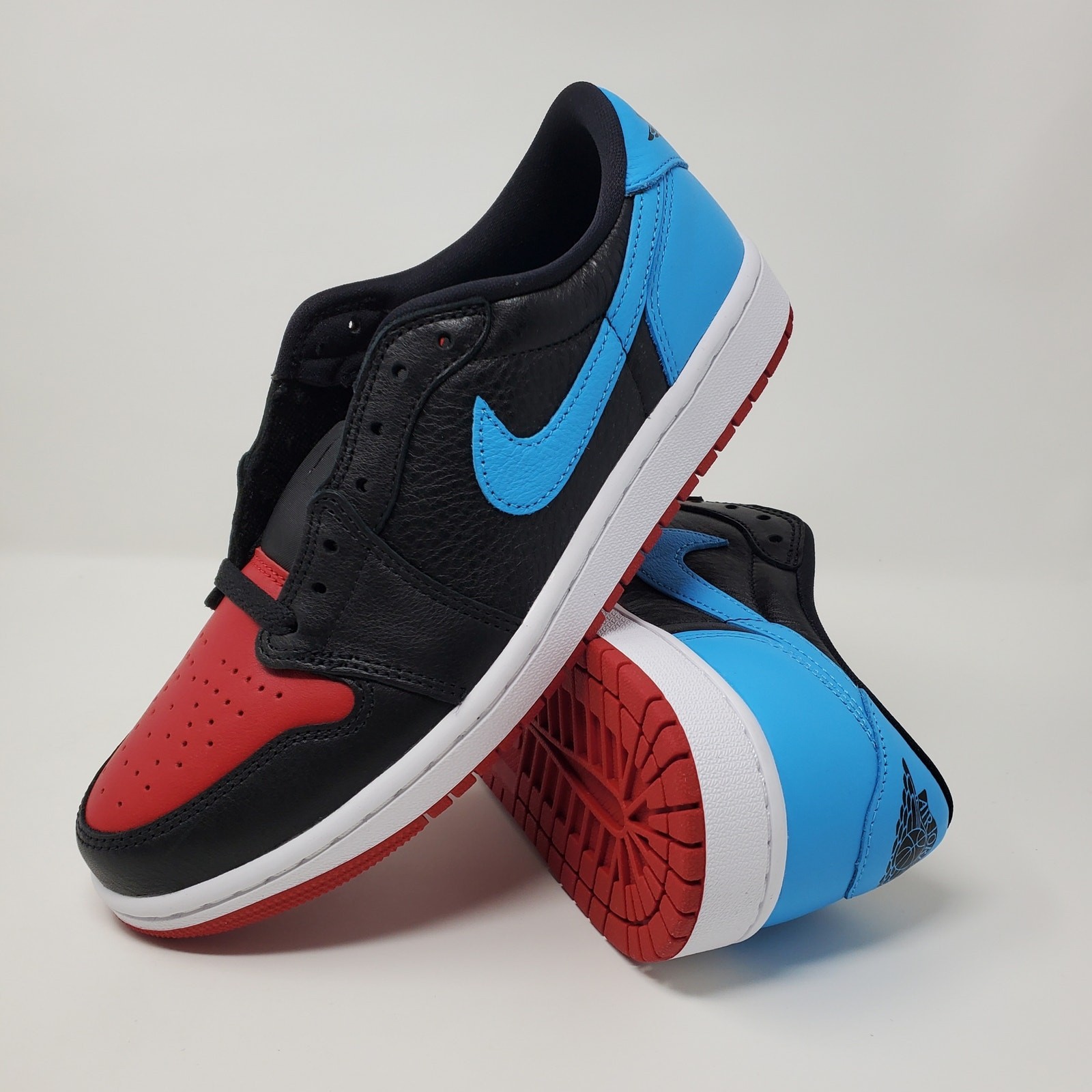 Air Jordan 1 Retro Low OG UNC to Chicago Black Blue  CZ0775-046 Women's Size 8