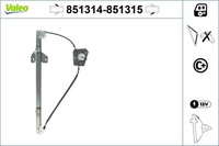 Valeo Fensterheber 851314 FüR X70 Daily Renault Iveco Opel Movano Bus DTI UD0 2