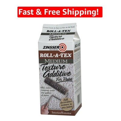 High-Performance Roll-A-Tex Texture Additive 1lb for Interior/Exterior Walls