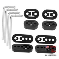 12PC Universal Exhaust Hangers Kit for Car 12-Pack Universal Exhaust Hanger Kit