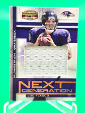 2008 Gridiron Gear Next Generation JUMBO Jersey - JOE FLACCO ROOKIE CARD 33/50. rookie card picture
