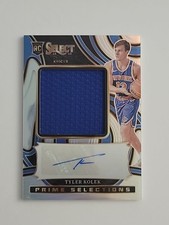 Tyler Kolek 2024-25 Panini Select /99 RPA Auto Patch Sliver RC #PSS-KOL Knicks