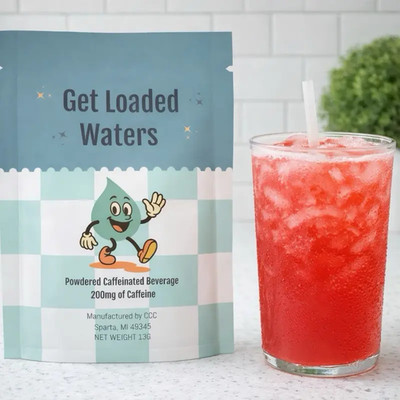 Loaded Water-Viral 32Oz Sugar Free Caffeinated Beverage Mix - Easy to Mix