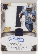 2014 Crown Royale Rookie Silhouettes RPS Purple 7/25 Bishop Sankey #207 Auto 3c7