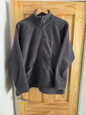 Rohan Furnace Women  s M Grey Fleece Jacket Full Zip Outdoor