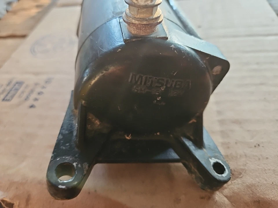 1994 - 2009 Kawasaki Ninja 500R EX500 Starter Motor 2003 - Image 3 of 4