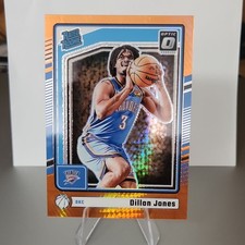 2024-25 Panini Donruss Optic Orange Prizm #275 Dillon Jones Thunder 147/299