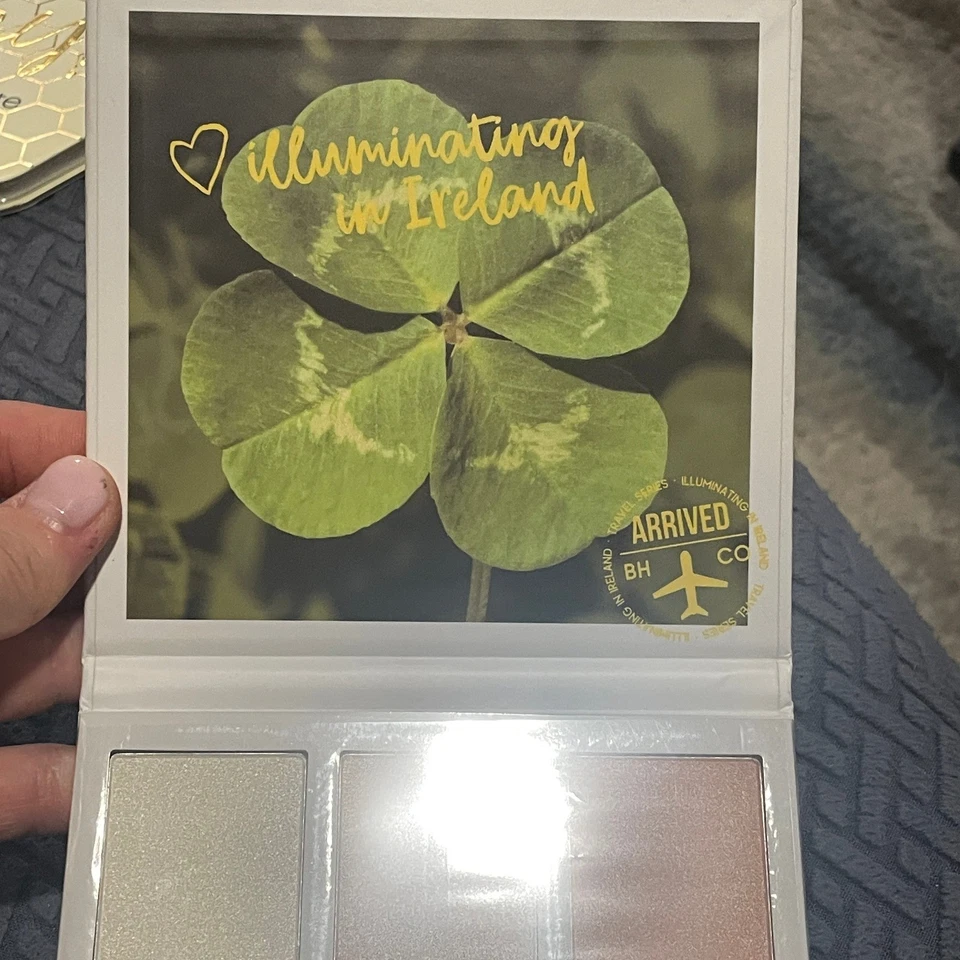BH Cosmetics 6 Color Highlighter Palette Illuminating Ireland Travel Series NIB - Image 3 of 4