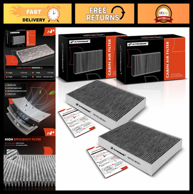2-Pack Activated Carbon Cabin Air Filter for Volvo XC60 XC90 S60 S90 V60 V90 201