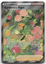 Gardenia's Vigor Holo Ultra Rare GG61/GG70 SWSH: Crown Zenith: Galarian Gallery on eBay