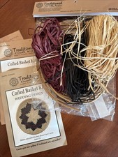 Traditional Craft Kits Coiled Basket Making Kit Wedding Style BRAND NEW