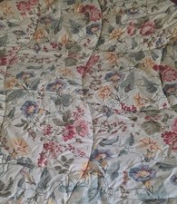 Vintage Laura Ashley Melrose Full Comforter Floral Cottage Core NICE 
