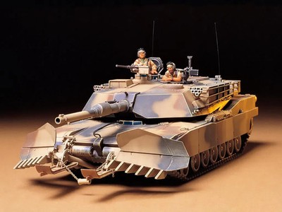 1/35 Tamiya M1A1 Abrams mit Minenpflug ( THC 35158)