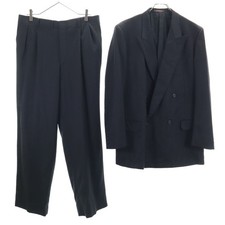 GIVENCHY 90s Old Striped Pattern double suit Setup 102-92-185 Men's