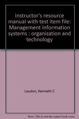 Management Information Systems: Organization and Technology Buch Prentice-Hall