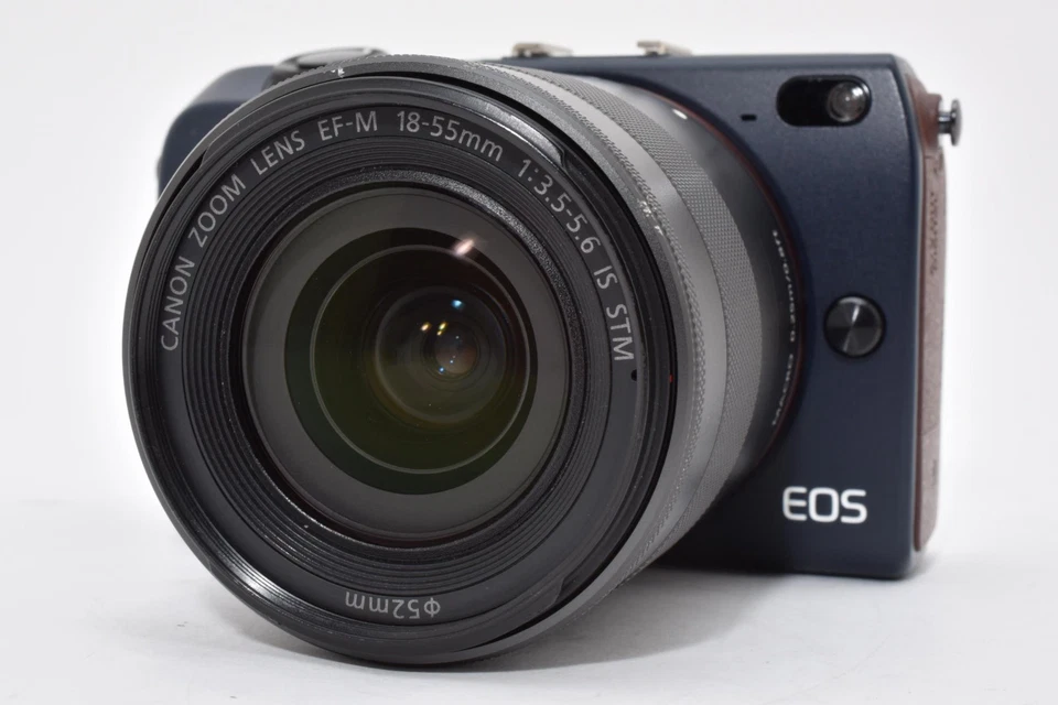 Canon EOS M2 Digital Camera Body Bay Blue w/18-55mm Lens  /90EX SPEEDLITE [Exc+] - Image 2 of 4