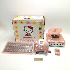 SEGA Dreamcast HELLO KITTY Pink Console region-J retro game Sanrio kawaii